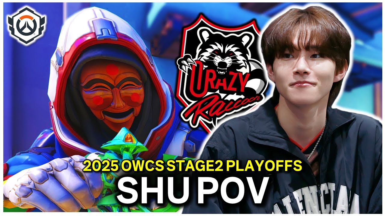 [POV] 크레이지라쿤 슈(SHU) 아나 개인 화면 | SEMI&GRANDFINALS 2025 오버워치 OWCS KOREA STAGE2