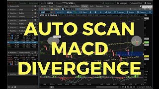 Custom ThinkorSwim Scanner for MACD Divergence Buy/Sell Signals