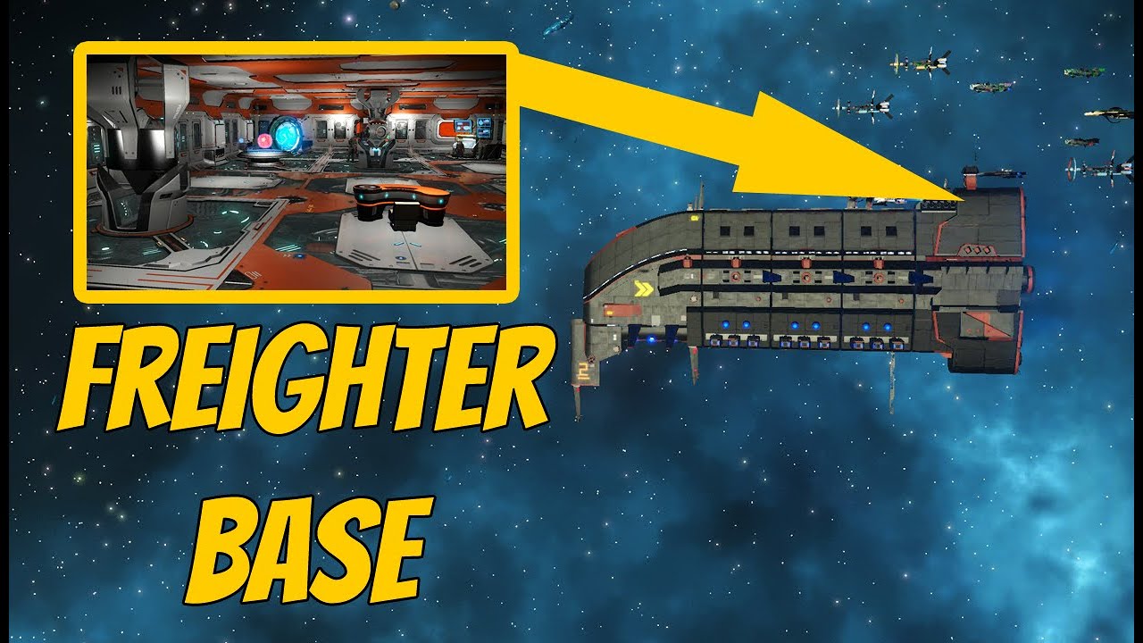 Tips and trick to building a Freighter base in No Man's Sky YouTube