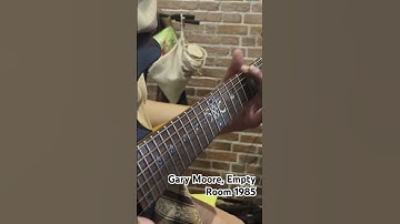 Empty Room (Excerpt) Solo, Gary Moore #guitarcover #rock