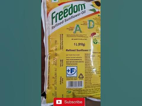 Freedom Refined Sunflower Oil | cooking oil wholesale price 😋 👌 #shorts