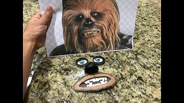 CHEWBACCA CAKE - Quick Fondant Tutorial Part 1- MMC BAKES