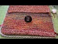 Finishing My Hippie Bag- And some Macrame too!