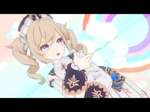 【原神MMD】バーバラ「Booo!」