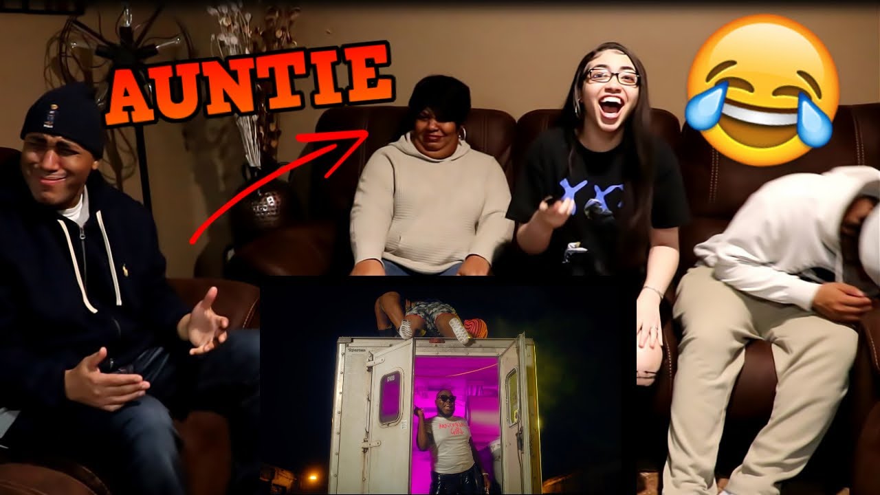 MY FAMILY REACTS TO Saucy Santana - Material Girl & Walk Em Like A Dog REACTION