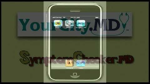 New 4G iPhone changes and previews the new Symptom Checker .MD App by YourCity.MD