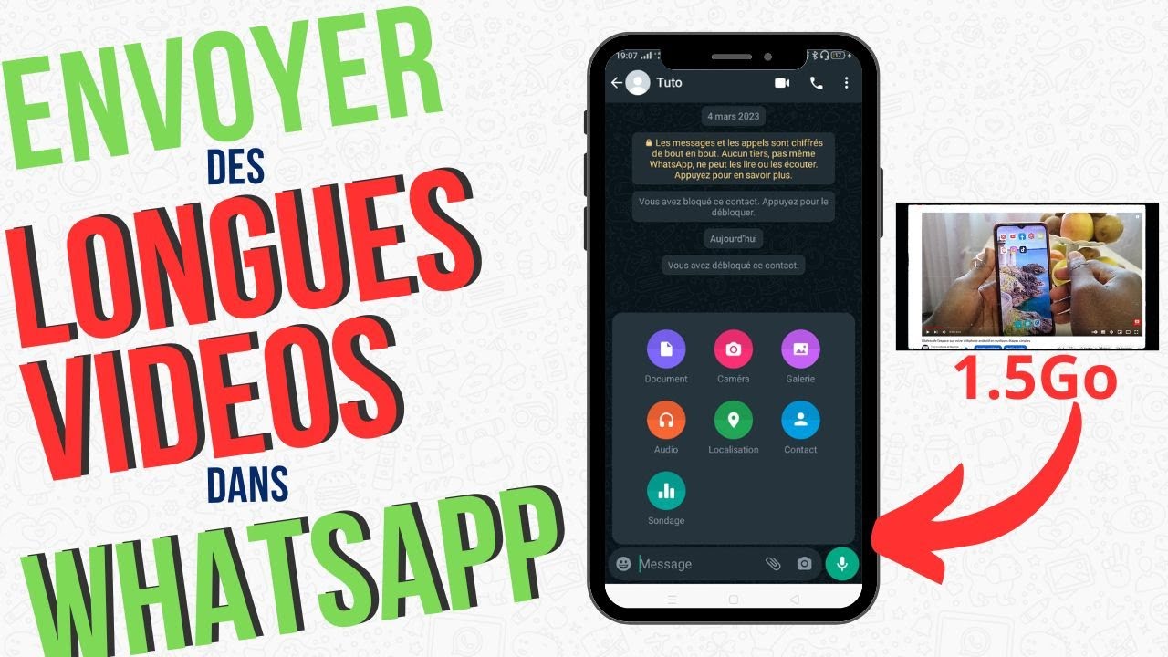 Comment Faire Pour Envoyer Une Video Trop Longue