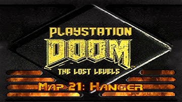 PSX Doom TC: Lost Levels - Map 21: Hanger (100%) Ultra Violence