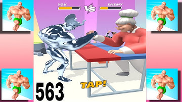 Muscle Rush : GameplayWalkthrough Android.ios All Levels (part 563  )