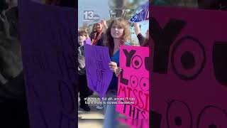 Fort Walton Beach Students participate in Anti-Ice Protest