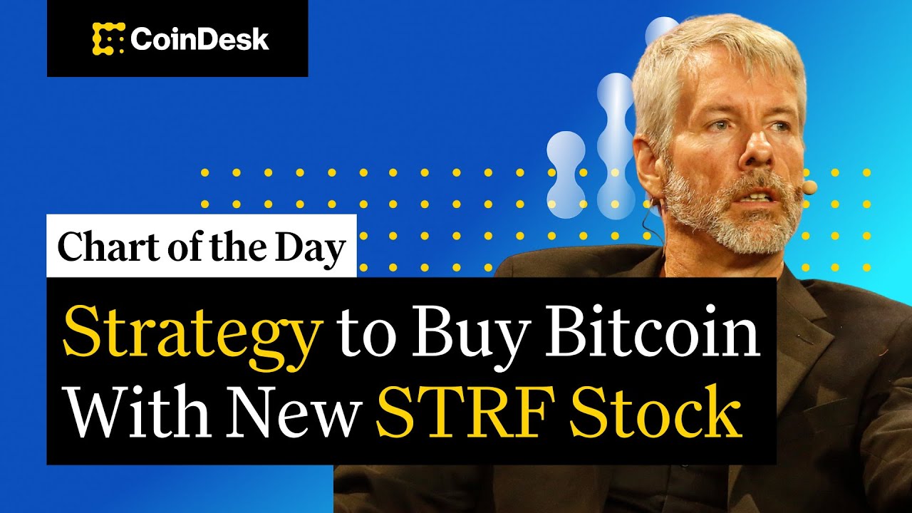 Strategy to Buy Bitcoin With New STRF Stock - YouTube