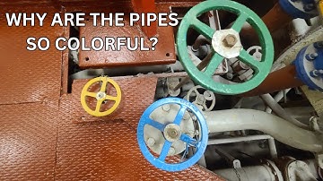 Why Are The Pipes Painted Different Colors?