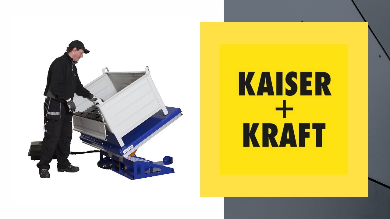 KAISER+KRAFT представляет: Edmolift – Подъемный наклоняемый стол