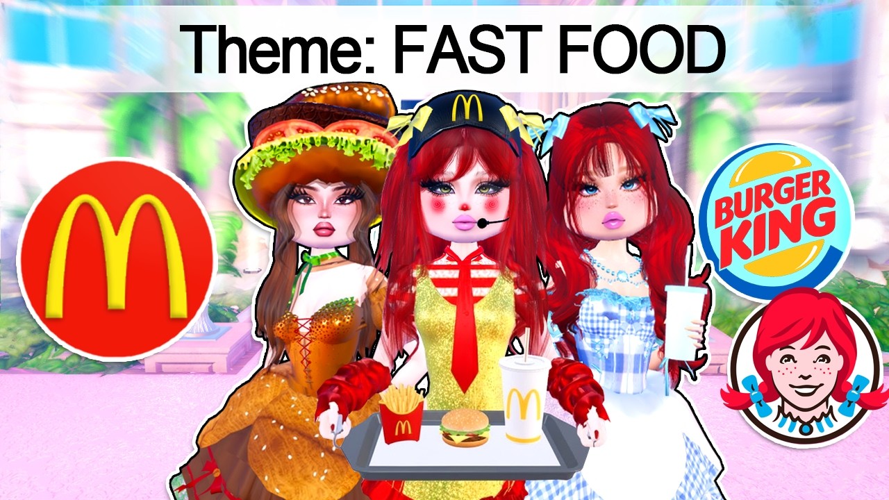 Покупка товаров на тему фастфуда в магазине DRESS to IMPR