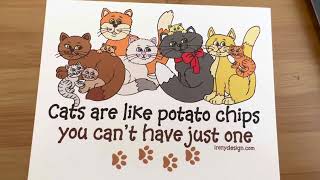 Postcard Finds #1 - Cats from Zazzle Postcard Finds #1 - Cats from Zazzle