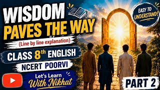 Part 1 link in description 👇 #english #class8 #explained #linebylineexplanation #ncert #cbse #new
