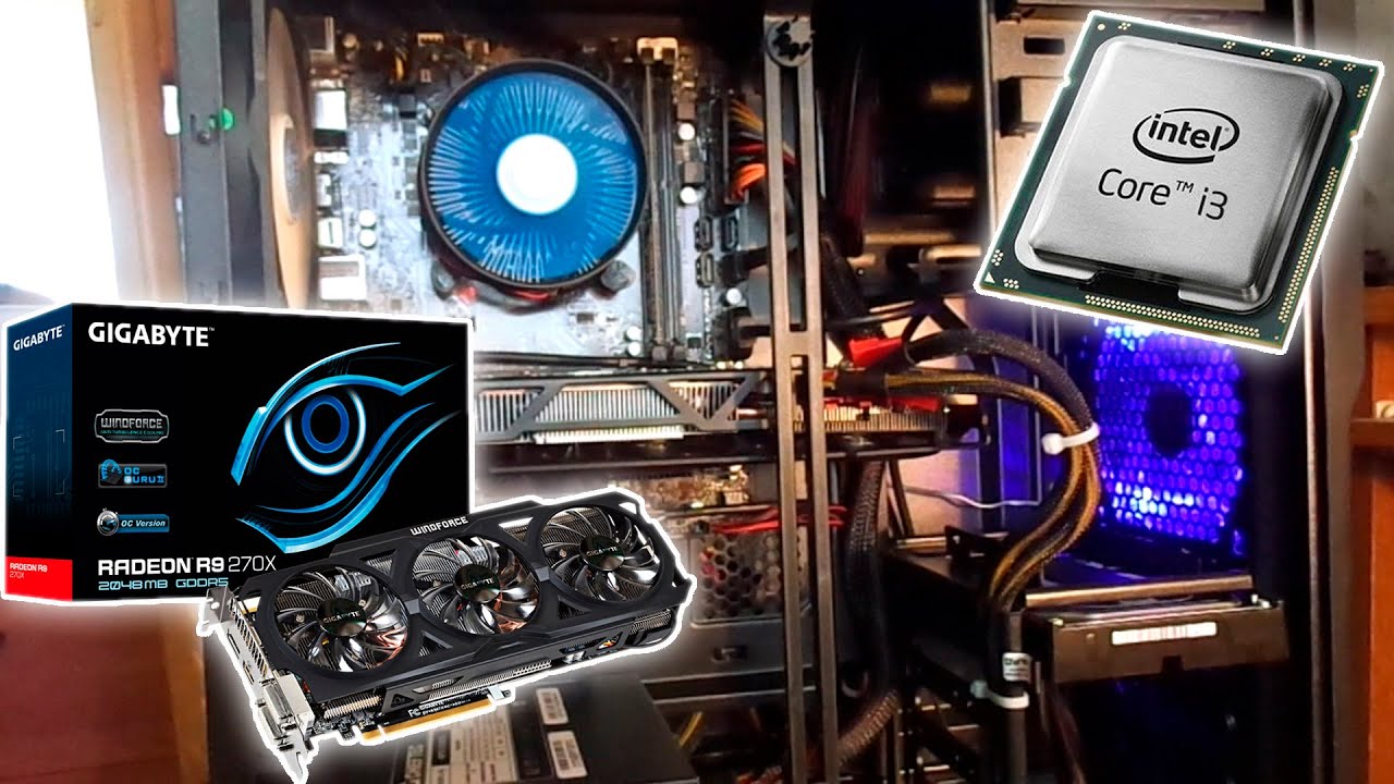 Видео от подписчика. i3-4160 + R9 270X.