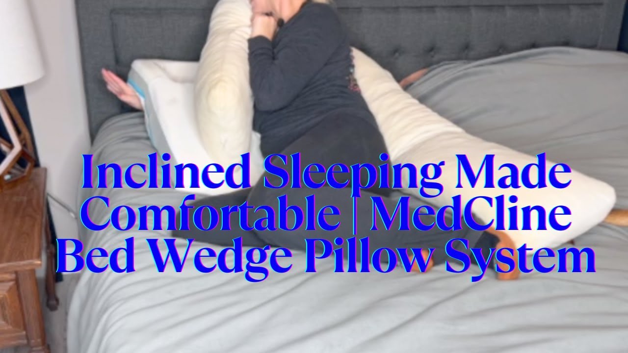 Review of MedCline Shoulder Relief Pillow / Bed Wedge 