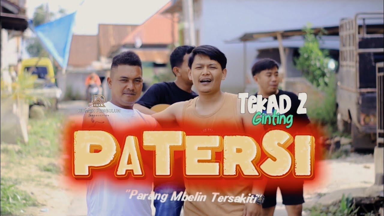LAGU KARO TERBARU || TEKAD GINTING || PATERSI ( parangmbelin tersakiti )