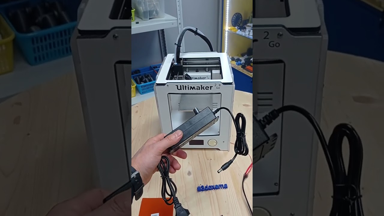 Переделка 3д принтера Ultimaker 2 Go - подогреваемый стол и сменное сопло.