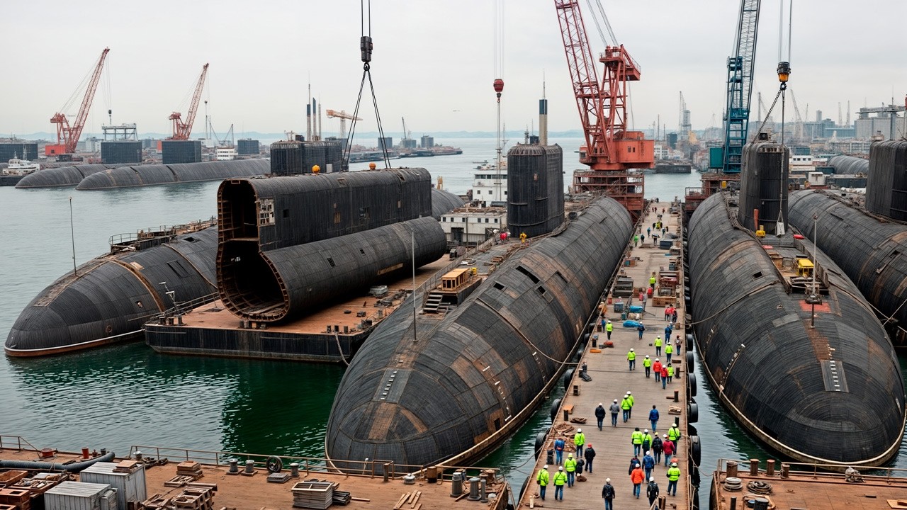 РАЗБОР МОНСТРА: Как утилизируют атомные подлодки и вырезают их ядерное сердце ☢️🏗️