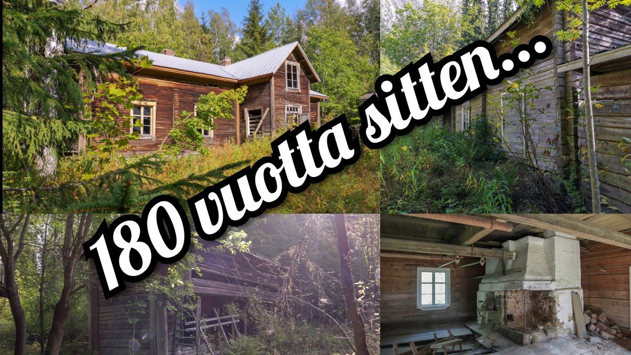 180 vuotta sitten tämä autiotalo rakennettiin