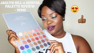 Jaclyn Hill x Morphe Palette Review, Demo on Dark Skin + Hand Swatches (GIVEAWAY CLOSED) | Le Beat