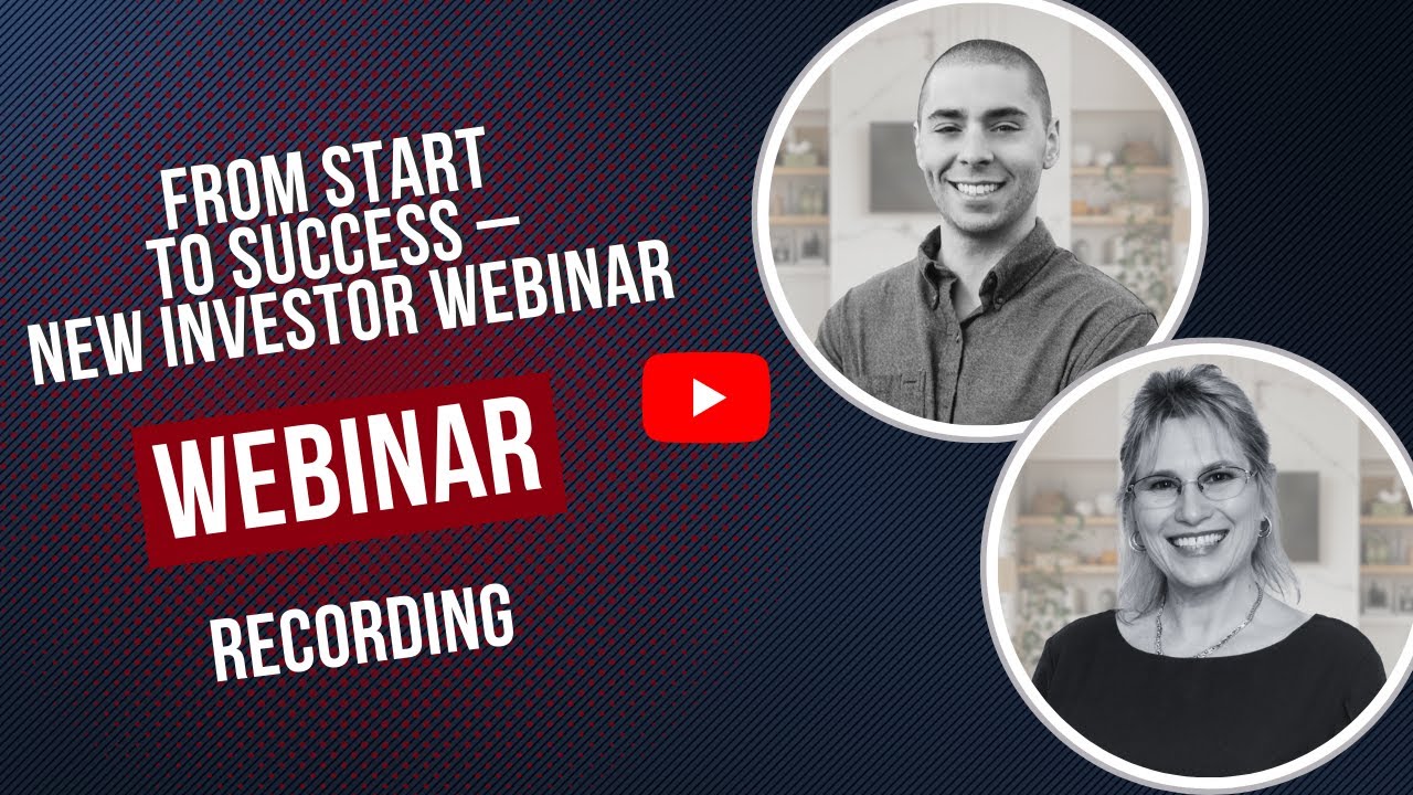 From Start to Success – New Investor Webinar