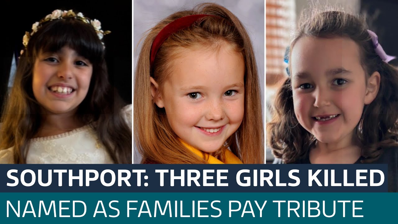 Southport: Three girls killed in knife attack named as families pay tribute | ITV News