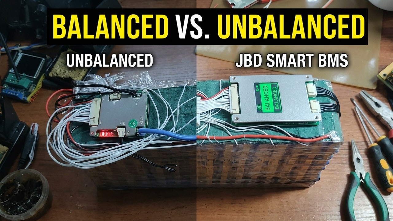 smart BMS для самодельной сборки на 104 ячейки