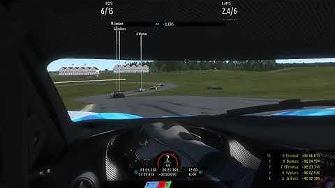 rFactor2 720s GT3 @ VIR South vs AI