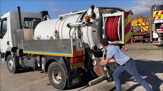 58 2008 DAF Fuller Jet Vac Tanker For Sale