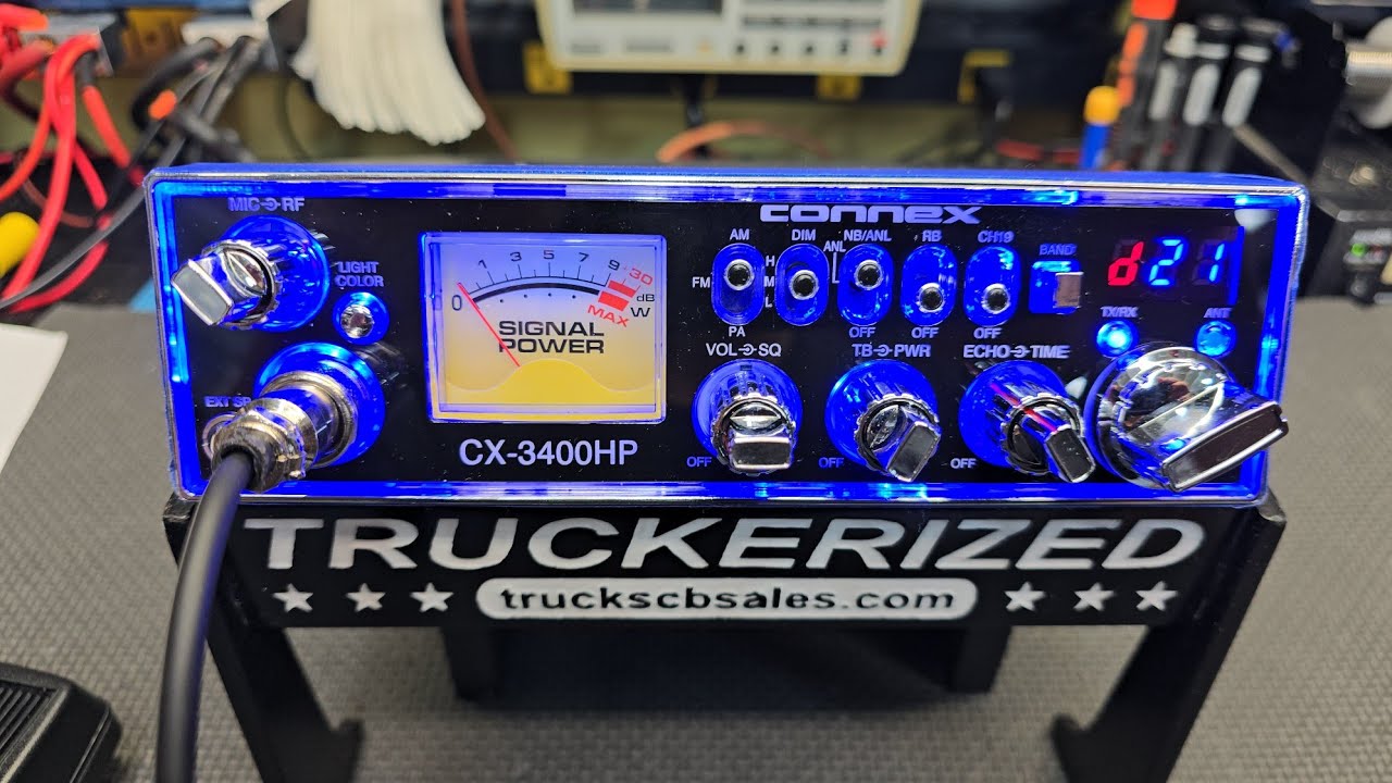 Connex CX 3400HP tune up report for Tim in NC from truckscbsales.com 