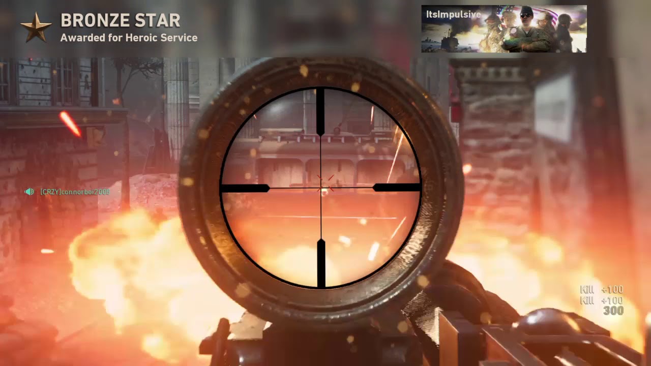 Call Of Duty WW2 Quad killcam