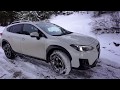 SUBARU XV CROSSTREK SNOW TEST