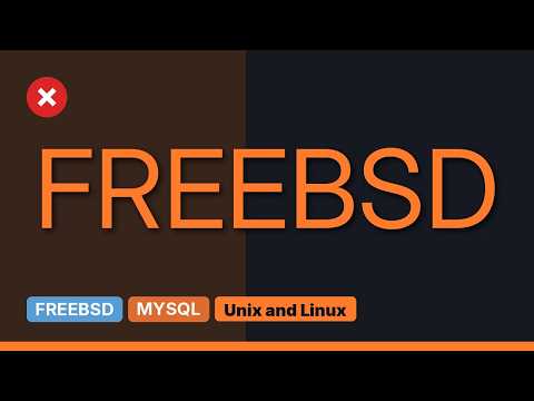 Unix & Linux: New MySQL Installation on pfSense returns 'Bad -c option' when started