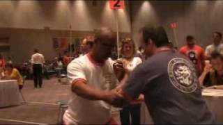 super heavyweight restricted push hands