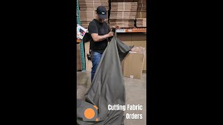 What does it look like when you order multiple yards of fabric at once?