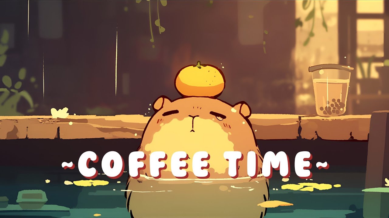 [Extended Mix] Capybara Lofi Zone | Chill Beats to Help You Relax 🦫 🎮 ☕
