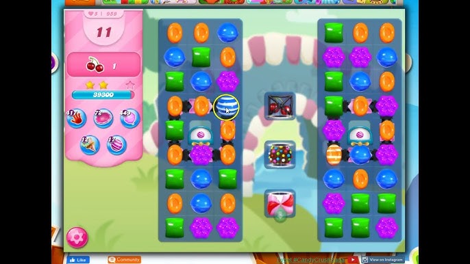 Candy Crush Saga Level 956 No Boosters Tough Kevel Delicious Tricks Of Sudheer Gaming Youtube