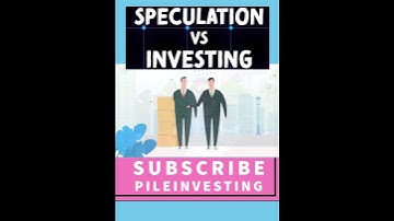 Speculation vs. Long-Term Investing: Key Differences You Need to Know #money #valueinvesting