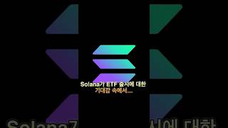 📉 Solana ETF 앞두고 8% 급락 #Solana #ETF #코인뉴스 #크립토 #dyor