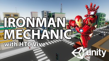 Unity VR Tutorial - How to make an IronMan like mechanic using HTC Vive