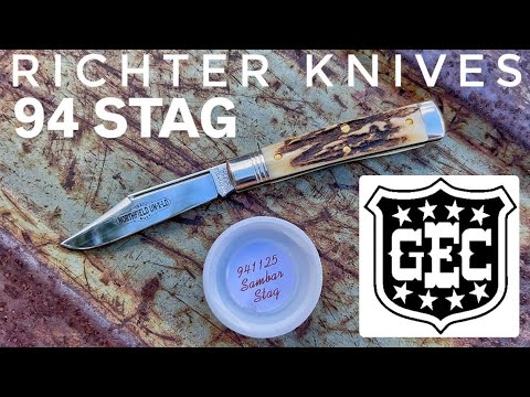 Richter Knives 235 | GEC 94 LIBERTY IN SAMBAR STAG