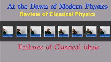 At the Dawn of Modern Physics | Review of Classical Physics | Failures of Classical Physics