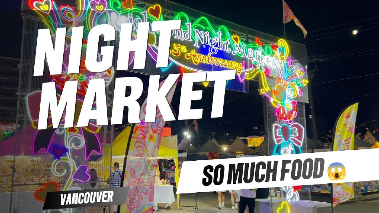 This Place Was INSANE… Trying Everything at Richmond Night Market 🇨🇦