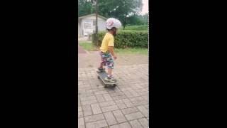 スケボー4歳
