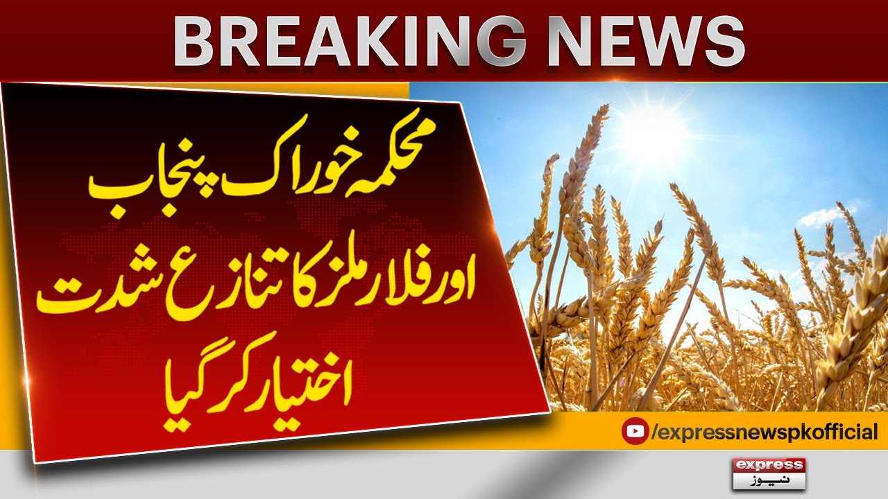 Punjab Food Department vs Flour Mills | Dispute Intensifies | Breaking News | Pakistan News