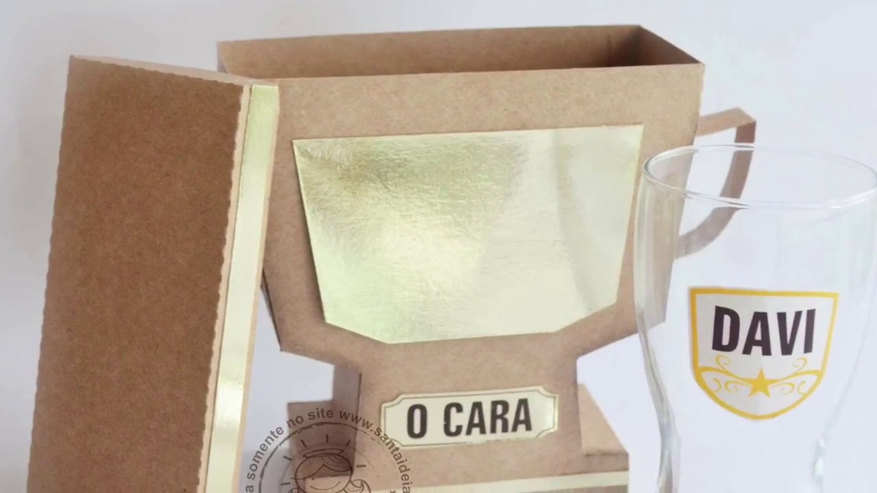 Montagem Troféu Tulipinha Santa Ideia