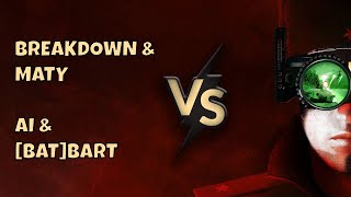 [CnCNet] C&C Red Alert 1 online P4 2v2: []Break_Down[] & Maty vs ai & [BAT]Bart